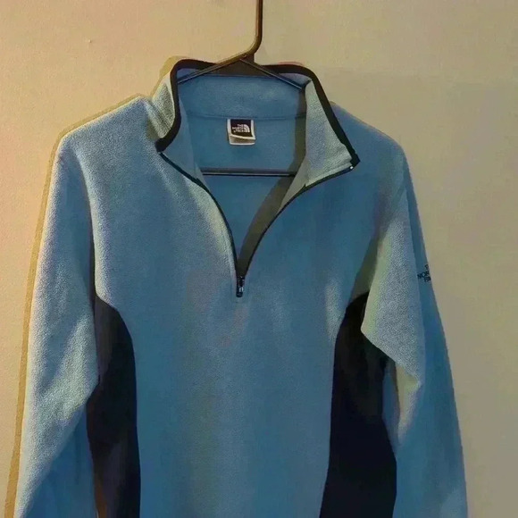 The North Face light weight pull over jacket, blue, large - Picture 3 of 5
